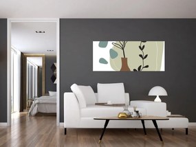 Obraz - Kvety vo váze N⁰2 (120x50 cm)