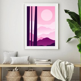 Plagát - Horská krajina (A4)