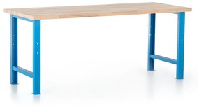 Dielenský stôl Basic 200 x 80 cm, modrá