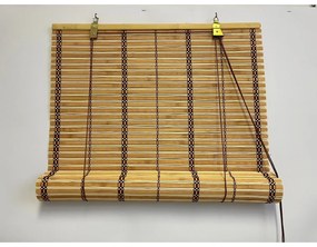 Gardinia Bambusová roleta Tara prírodná/čerešňa, 100 x 160 cm