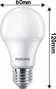 LED žiarovka PHILIPS E27 a60 13w 1521lm 2700k - tepla biela