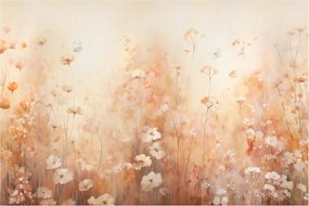 Obraz - Vzor divokých kvetov (90x60 cm)