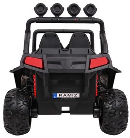 RAMIZ ELEKTRICKÉ AUTÍČKO BUGINA LIFT - 4x4 - BIELA - 2 x 12V/7Ah -  4 x 45W - 2023