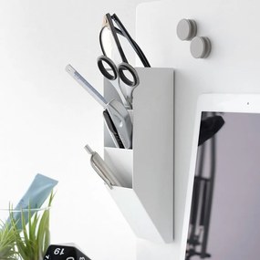 Biely kovový organizér na písacie potreby Tower – YAMAZAKI