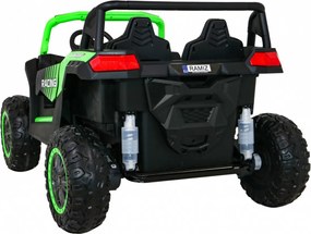 Ramiz Buggy ATV Racing pre 2 deti Zelená + pohon 4x4 + diaľkové ovládanie + pomalý štart + MP3 LED