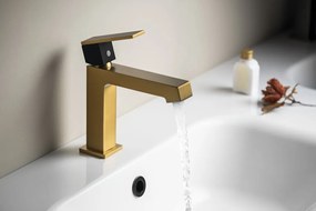 Sapho KRONY, stojánkova umývadlová batéria, zlatá matná, GJ002GB