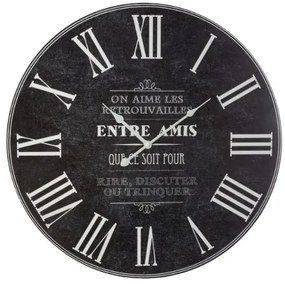 Nástenné retro hodiny Entre Amis Atmosphera 2366, 57 cm