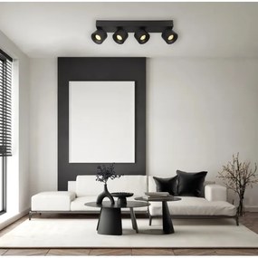 Globo 56961-4B - LED Bodové svietidlo RAE 4xLED/6W/230V čierna