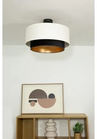 Prisadený luster NATIA 1xE27/60W/230V biela/čierna