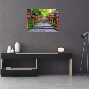Obraz - Svätyňa Kifune (70x50 cm)