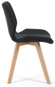 Set štyroch jedálenských stoličiek SJ.0159 čierne