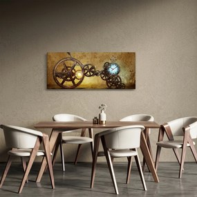 Obraz strojčekov historických hodín (120x50 cm)