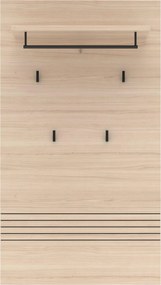 XXXLutz VEŠIAKOVÝ PANEL, farba duba, 78/139/30 cm Xora - Vešiakové steny - 002737048103