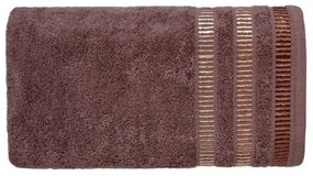 Bavlnený uterák Sagitta 50x90 cm čokoládový