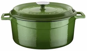 LAVA Metal Liatinový hrniec pr. 28 cm, zelená, 6,7 l