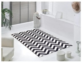 Čierno-biely koberec Vitaus Ryan, 80 x 150 cm