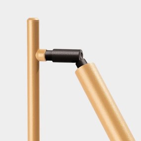 Sollux SL.1470 - Stolná lampa PASTELO 1xG9/8W/230V zlatá