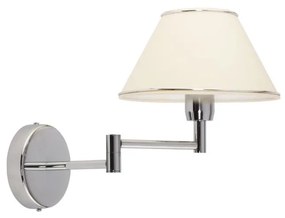 Jupiter 1582 - BG K L CH - Nástenné svietidlo BEGAMO E27/60W