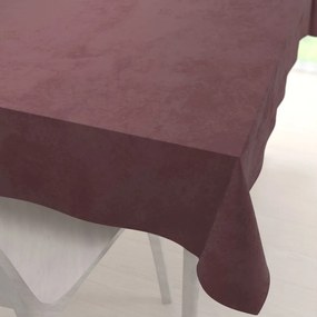 Biante Veľký zamatový obdĺžnikový obrus Velvet Premium SVP-019 Hnedofialový 220x260 cm