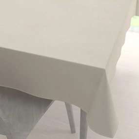 Biante Veľký dekoračný obdĺžnikový obrus BKU-110 Slonová kosť 240x280 cm