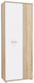 Skriňa Net 5p Dub sonoma / biela