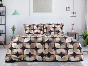 Krepové obliečky z Renforcé bavlny AUTUMN LEAF farebné Rozmer obliečky: 70 x 90 cm | 140 x 200 cm