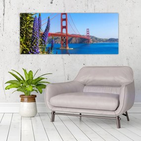 Obraz - Golden Gate Bridge, San Francisco (120x50 cm)