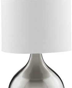 Searchlight EU3923SS - Stolná lampa TOUCH 1xE14/40W/230V