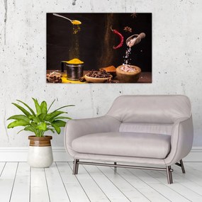 Obraz - Korenie v pohybe (90x60 cm)