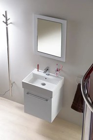 Sapho Sapho, Kúpeľňový set NATY 50, biela, KSET-008