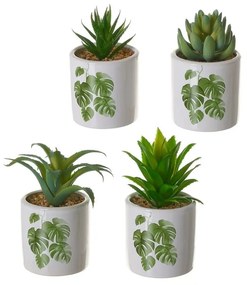 Umelé kvety v súprave 4 ks Cactus – Casa Selección