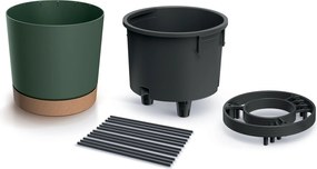 Kvetináč na pestovanie rajčín HOME GROWERO tmavozelený