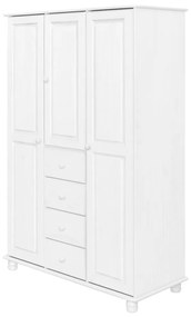 IDEA nábytok Skriňa 3-dverová 8851B biely lak