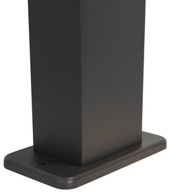 Priemyselná vonkajšia stojaca lampa tmavosivá 30 cm IP44 - Baleno