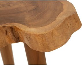 Stolička z tíkového dreva v prírodnej farbe Budut – Mauro Ferretti