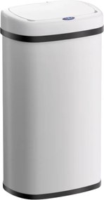 Senzorový odpadkový kôš DEUS, 58 litrov, biela Jurhan