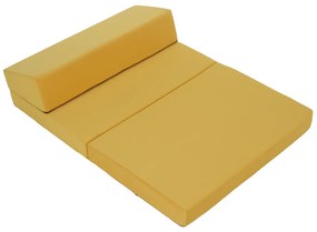 Skladacie kreslo/matrac VEDIS, žltá