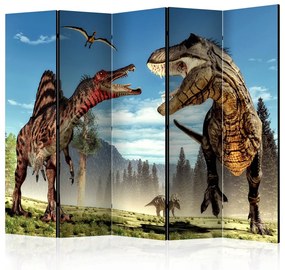 Artgeist Paraván - Dinosaurs Fight II [Room Dividers]