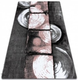 Kusový koberec Inter šedoružový 140x190cm