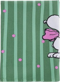 PEANUTS Utierka Snoopy s motýlikom - zelená