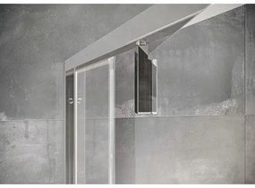 Sprchové dvere do niky RAVAK Nexty NDOP2-120 satin+Transparent 03OG0U00Z1