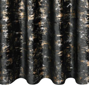 ZATEMŇOVACÍ ZÁVES NA KRÚŽKOCH TAMI 140X250 CM ČIERNA