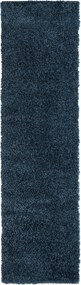 Behúň My Shaggy dunkelblau, 80x250, modrá, chodba / predsieň, My Flair