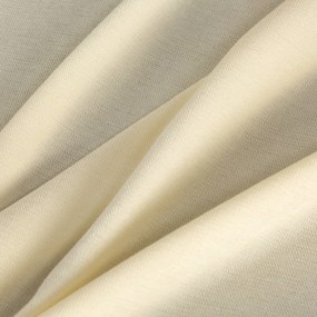 ZÁVES NA KRÚŽKOCH VANI 140X250 CM SVETLOŽLTÁ