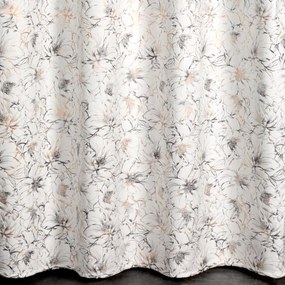 ZATEMŇOVACÍ ZÁVES NA KRÚŽKOCH CARMELA 140X250 CM KVETY