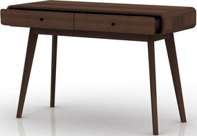 Pracovný stôl v dekore orecha 50x120 cm Cassie – Støraa