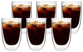 Súprava 6 dvojstenných pohárov Vialli Design NATALIE, 350 ml