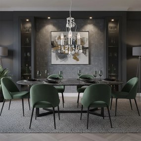 Toolight Toolight, stropné svietidlo 3xE14, EBT011-3CP, chróm, OSW-01246