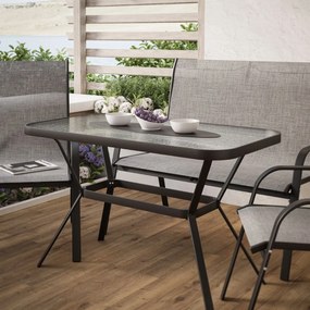 ZÁHRADNÝ JEDÁLENSKÝ SET ILARIO 2 X STOLIČKA + DVOJKRESLO + STÔL + STOLÍK