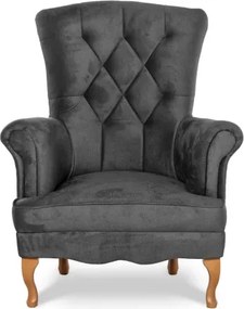 Kreslo Panama 1, sivá (Monolith 97)